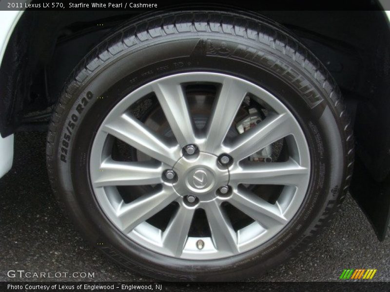 Starfire White Pearl / Cashmere 2011 Lexus LX 570