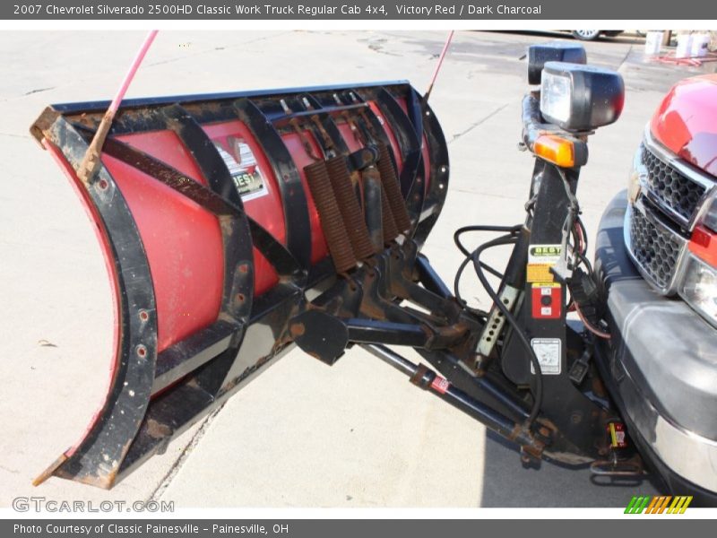 Victory Red / Dark Charcoal 2007 Chevrolet Silverado 2500HD Classic Work Truck Regular Cab 4x4