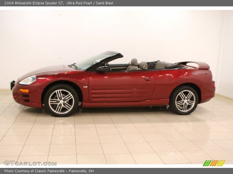  2004 Eclipse Spyder GT Ultra Red Pearl