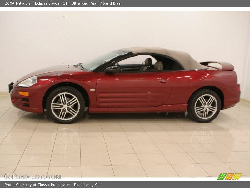  2004 Eclipse Spyder GT Ultra Red Pearl