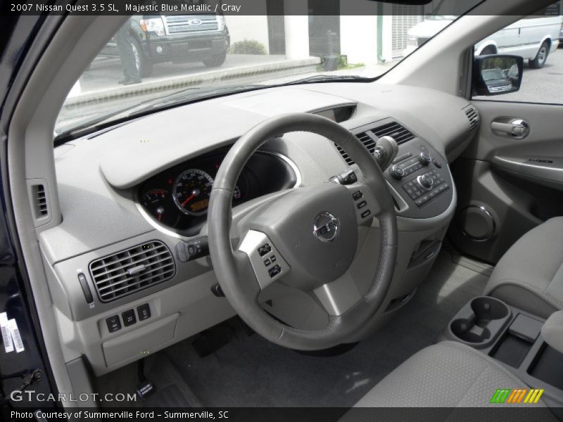 Majestic Blue Metallic / Gray 2007 Nissan Quest 3.5 SL