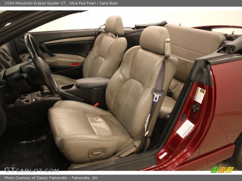  2004 Eclipse Spyder GT Sand Blast Interior