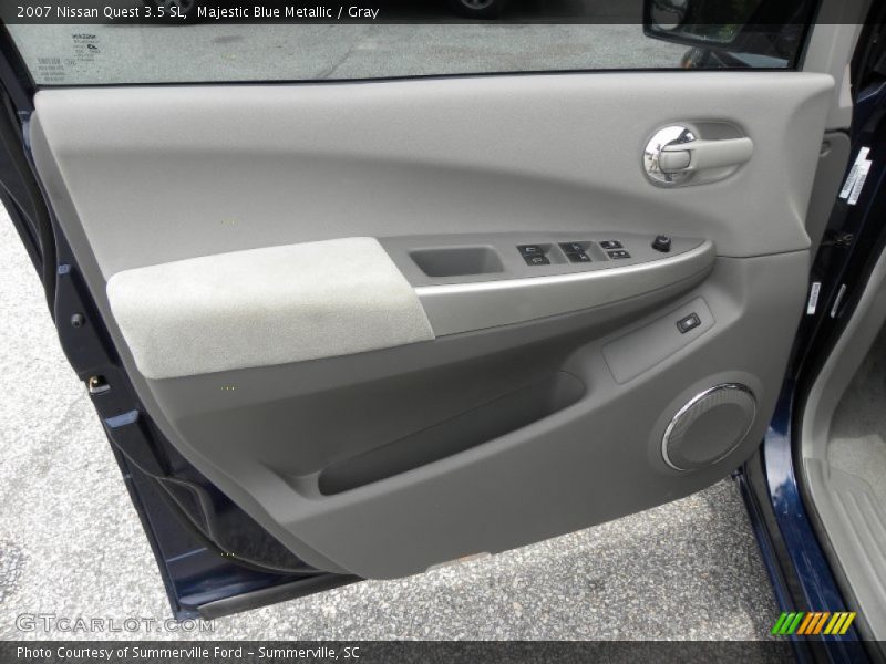 Majestic Blue Metallic / Gray 2007 Nissan Quest 3.5 SL