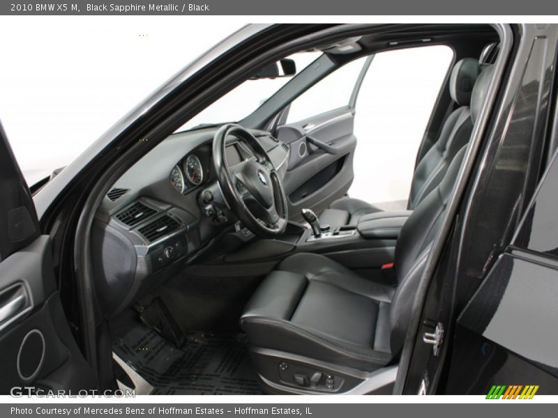 Front Seat of 2010 X5 M 