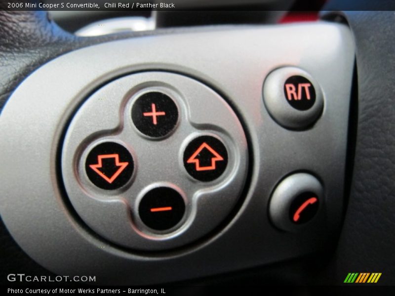 Chili Red / Panther Black 2006 Mini Cooper S Convertible