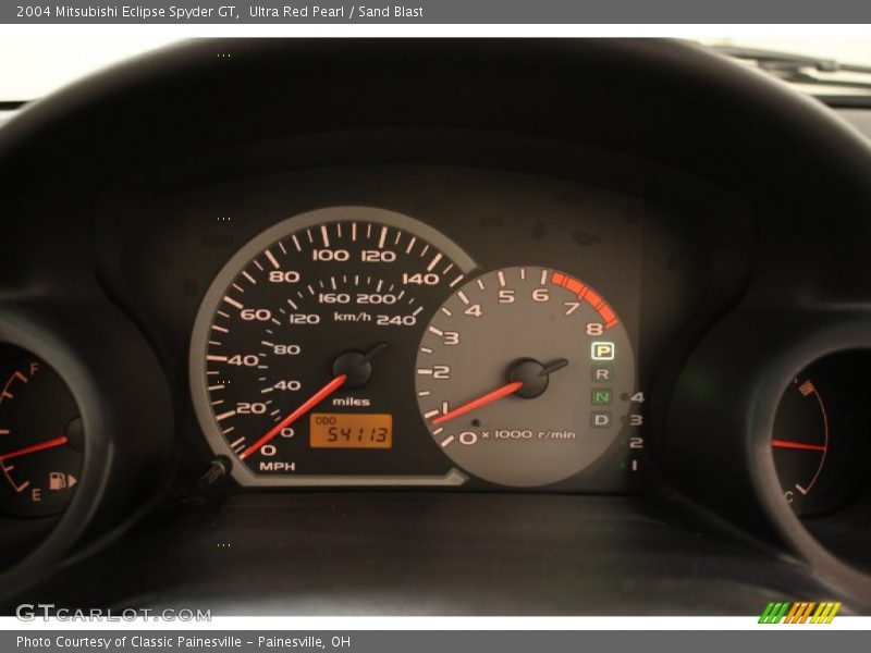  2004 Eclipse Spyder GT Spyder GT Gauges
