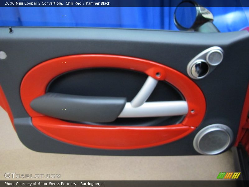 Chili Red / Panther Black 2006 Mini Cooper S Convertible