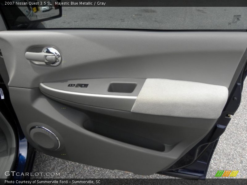 Majestic Blue Metallic / Gray 2007 Nissan Quest 3.5 SL