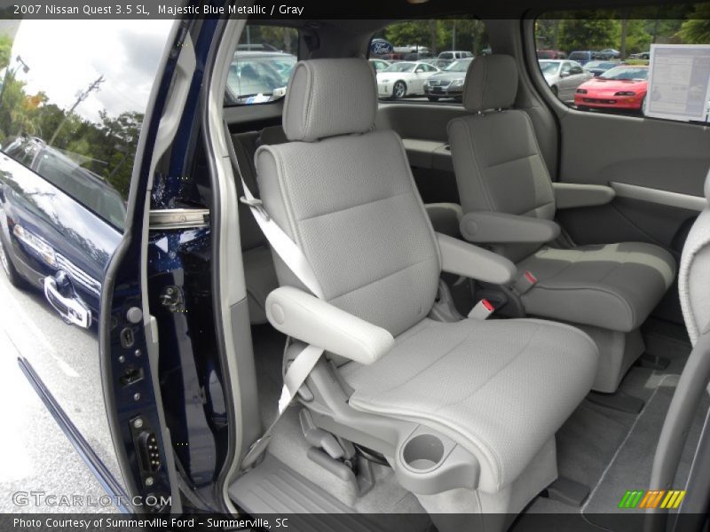 Majestic Blue Metallic / Gray 2007 Nissan Quest 3.5 SL