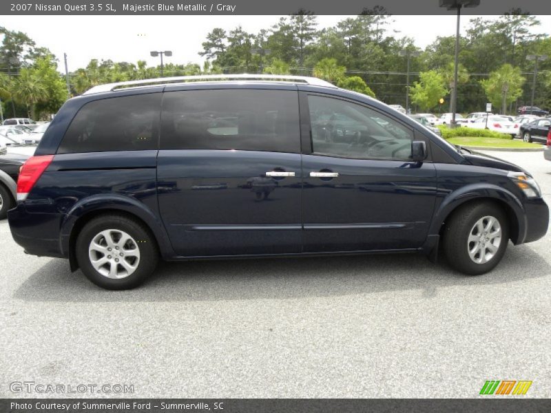 Majestic Blue Metallic / Gray 2007 Nissan Quest 3.5 SL