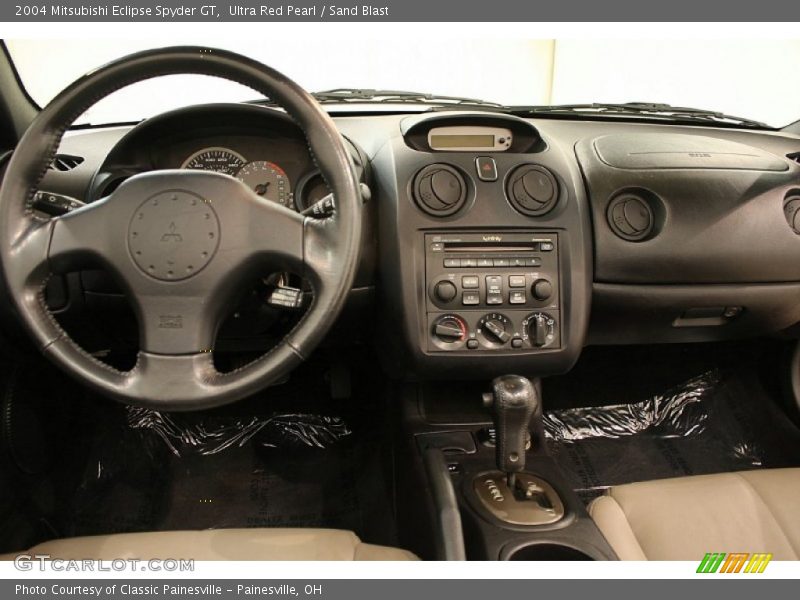 Ultra Red Pearl / Sand Blast 2004 Mitsubishi Eclipse Spyder GT