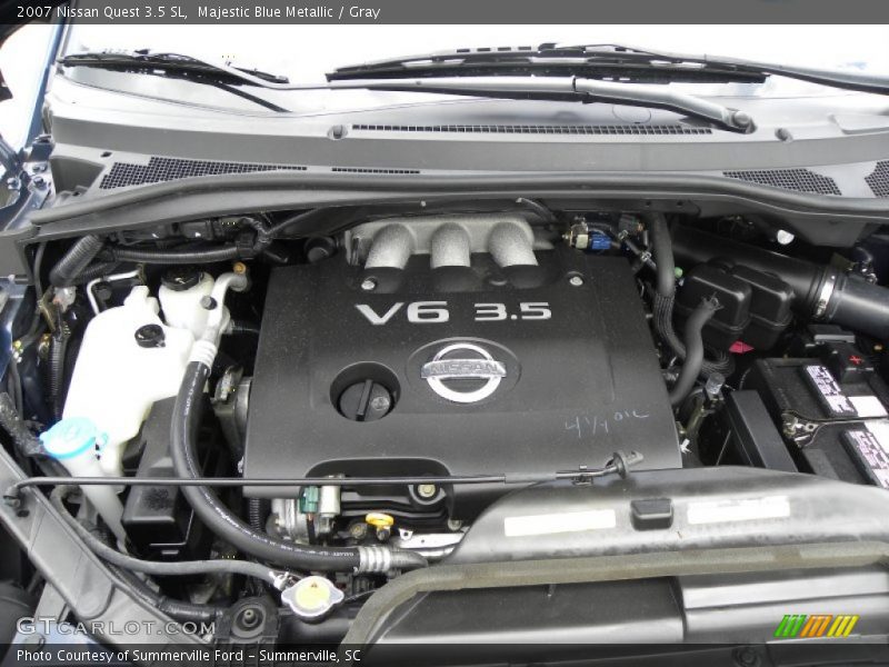 Majestic Blue Metallic / Gray 2007 Nissan Quest 3.5 SL