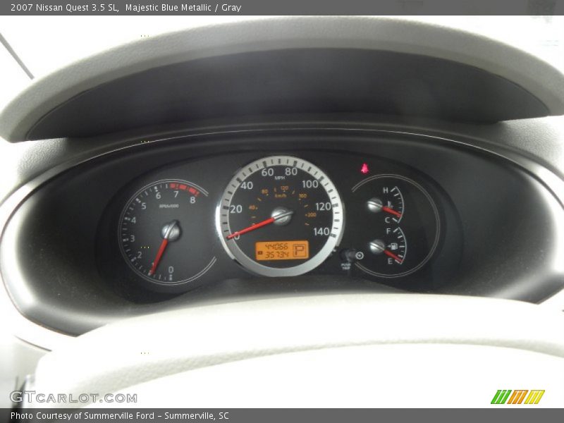 Majestic Blue Metallic / Gray 2007 Nissan Quest 3.5 SL