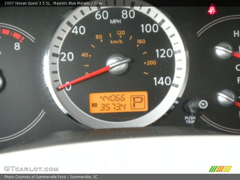 Majestic Blue Metallic / Gray 2007 Nissan Quest 3.5 SL