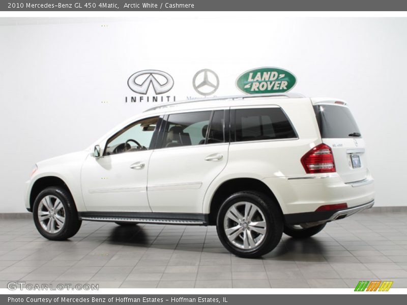 Arctic White / Cashmere 2010 Mercedes-Benz GL 450 4Matic