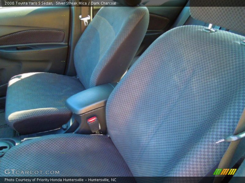 Silver Streak Mica / Dark Charcoal 2008 Toyota Yaris S Sedan