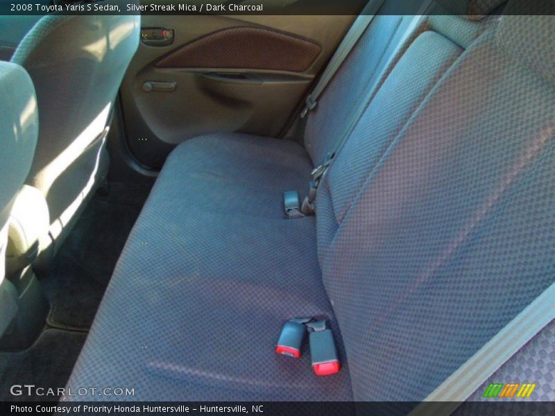 Silver Streak Mica / Dark Charcoal 2008 Toyota Yaris S Sedan