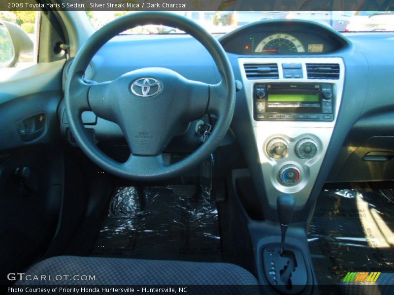 Dashboard of 2008 Yaris S Sedan