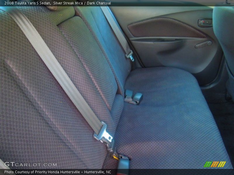 Silver Streak Mica / Dark Charcoal 2008 Toyota Yaris S Sedan