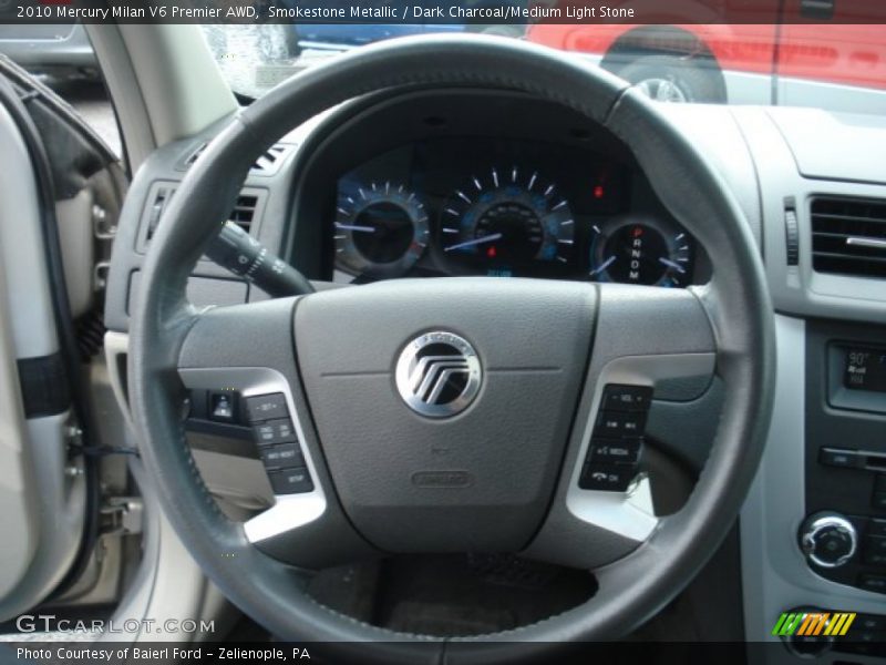  2010 Milan V6 Premier AWD Steering Wheel