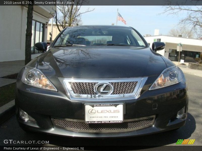 Smoky Granite Mica / Black 2010 Lexus IS 250