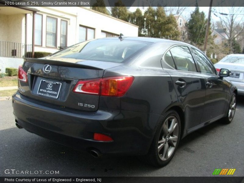 Smoky Granite Mica / Black 2010 Lexus IS 250