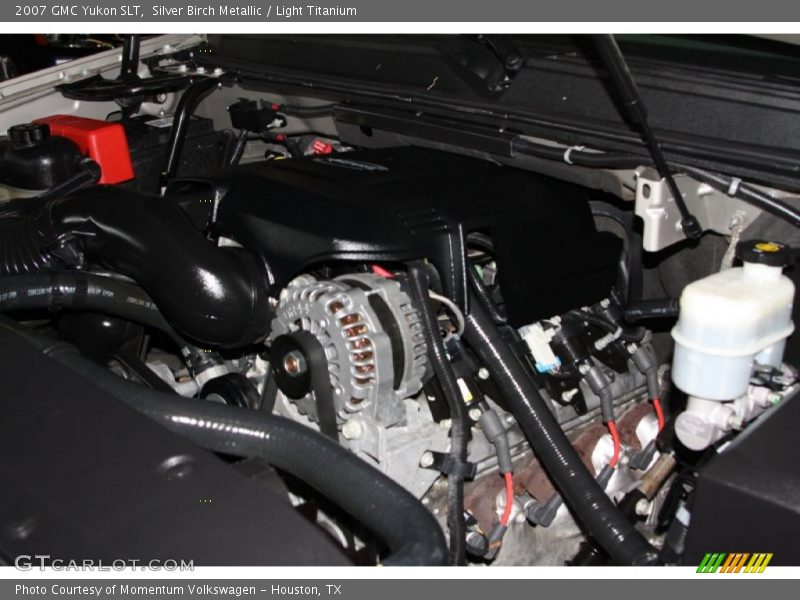 Silver Birch Metallic / Light Titanium 2007 GMC Yukon SLT