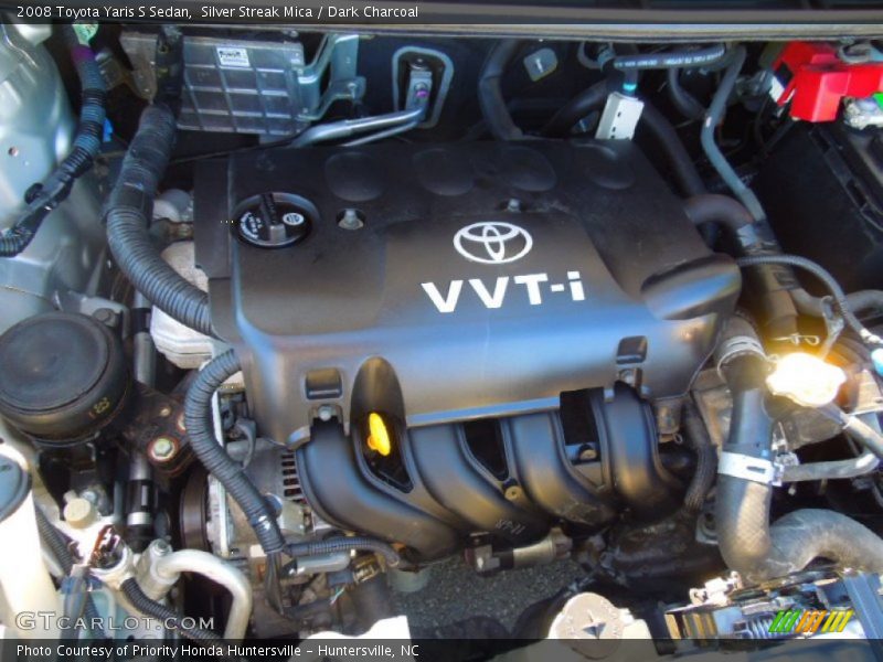  2008 Yaris S Sedan Engine - 1.5 Liter DOHC 16-Valve VVT-i 4 Cylinder