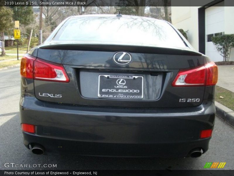 Smoky Granite Mica / Black 2010 Lexus IS 250