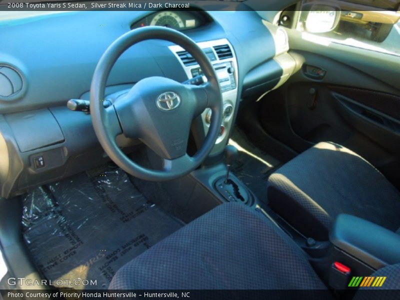 Dark Charcoal Interior - 2008 Yaris S Sedan 