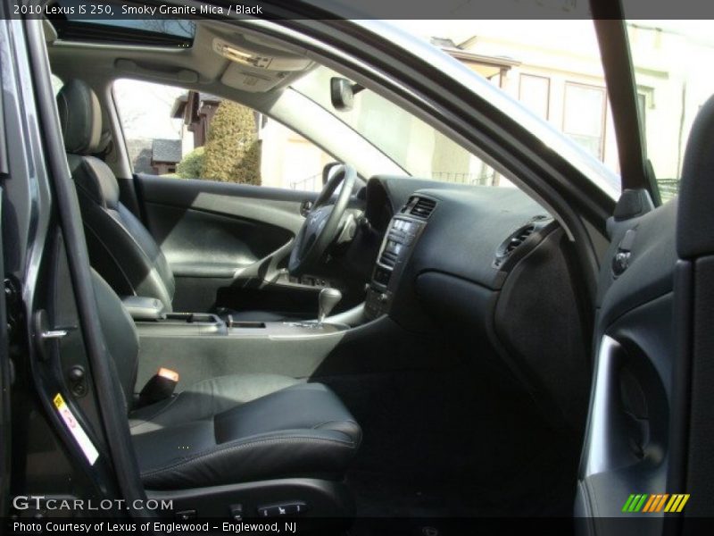 Smoky Granite Mica / Black 2010 Lexus IS 250