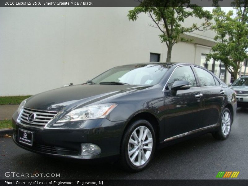 Smoky Granite Mica / Black 2010 Lexus ES 350