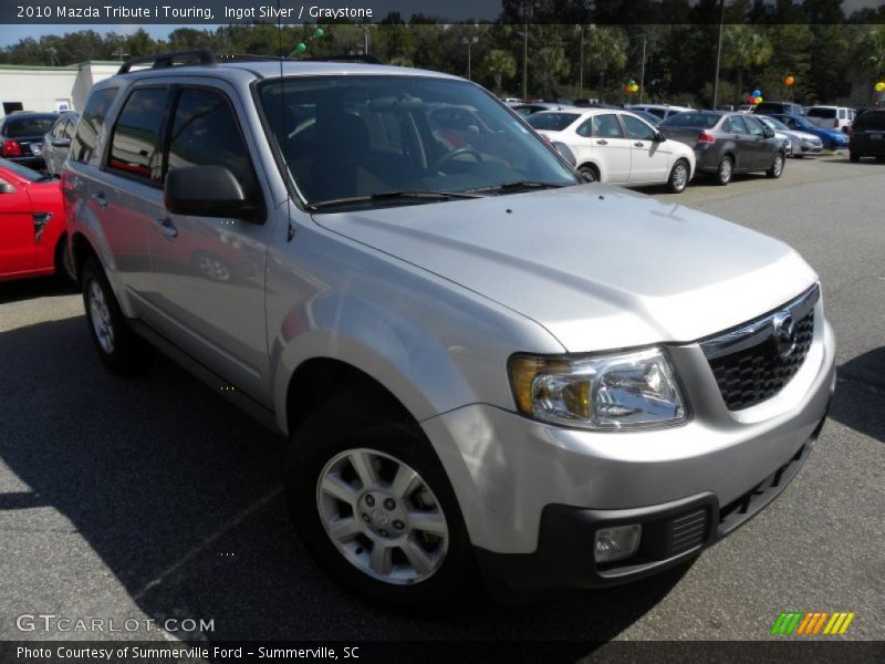 Ingot Silver / Graystone 2010 Mazda Tribute i Touring