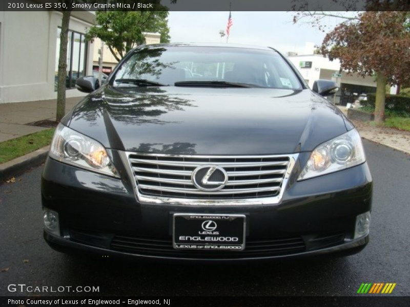 Smoky Granite Mica / Black 2010 Lexus ES 350