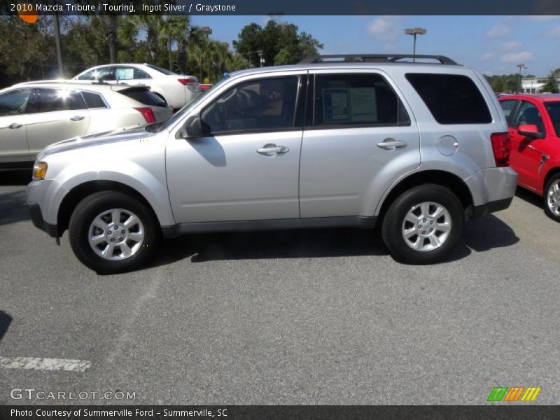 Ingot Silver / Graystone 2010 Mazda Tribute i Touring