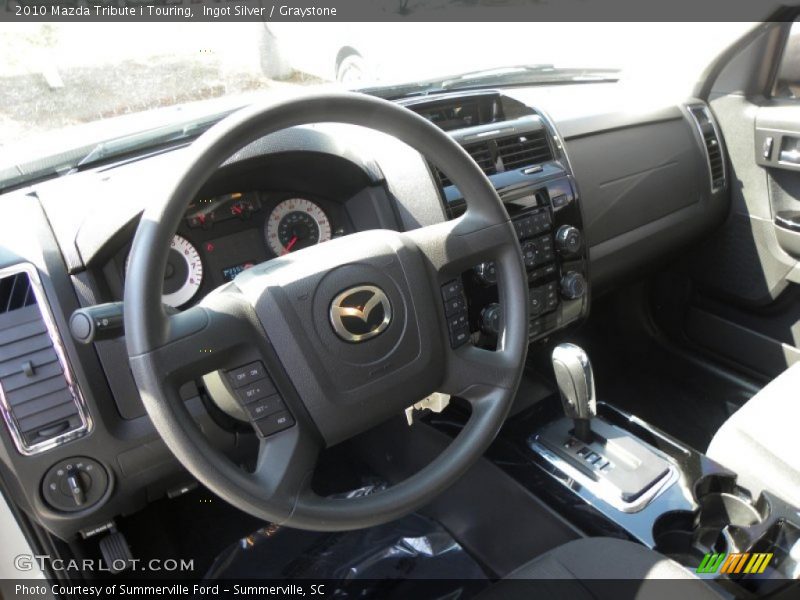 Ingot Silver / Graystone 2010 Mazda Tribute i Touring