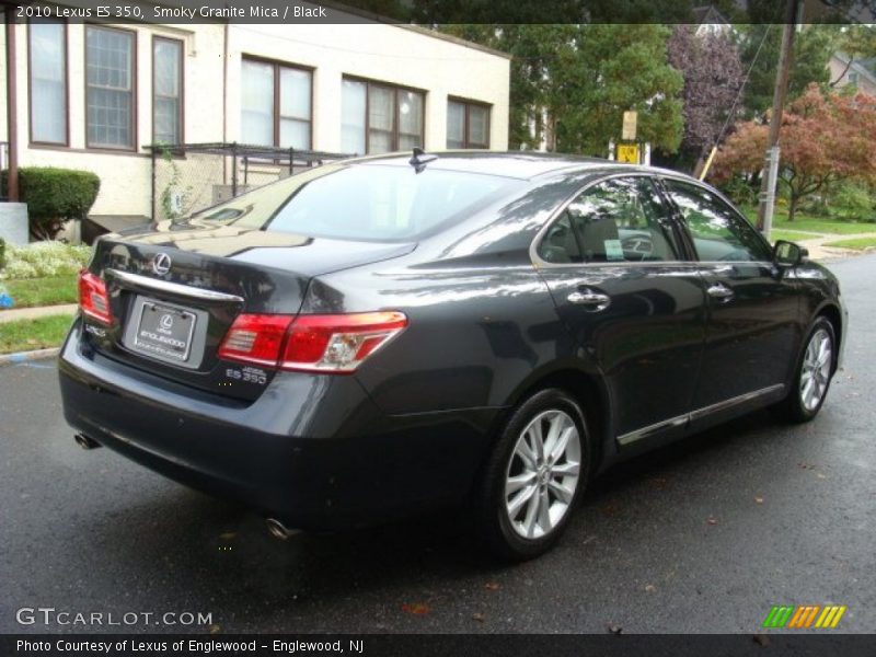 Smoky Granite Mica / Black 2010 Lexus ES 350