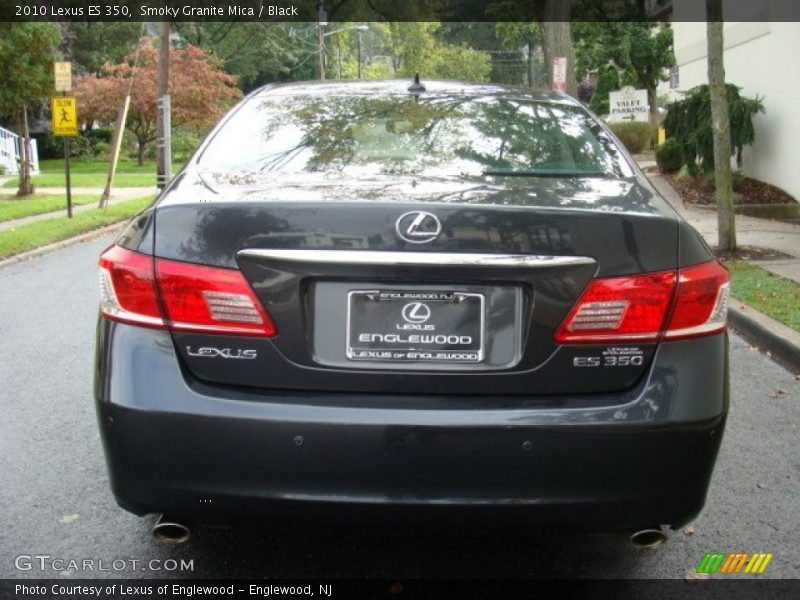 Smoky Granite Mica / Black 2010 Lexus ES 350