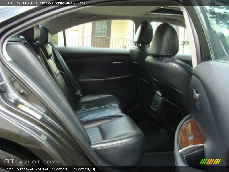 Smoky Granite Mica / Black 2010 Lexus ES 350