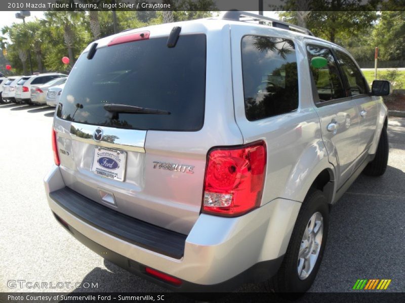 Ingot Silver / Graystone 2010 Mazda Tribute i Touring