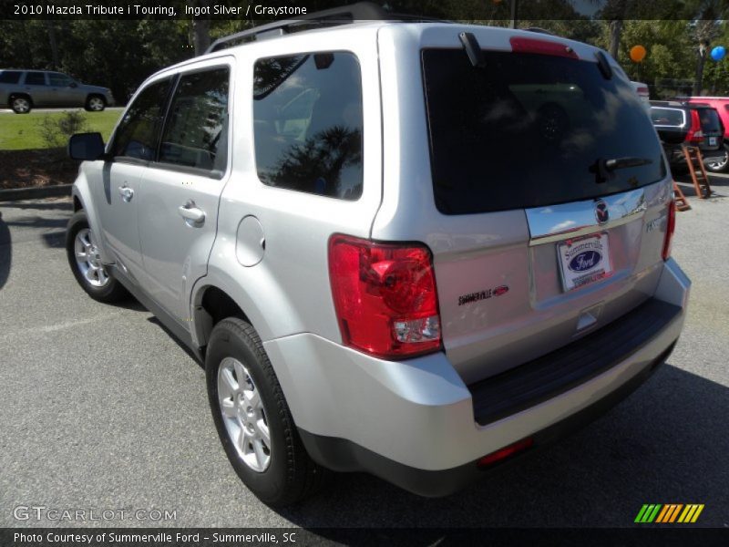Ingot Silver / Graystone 2010 Mazda Tribute i Touring