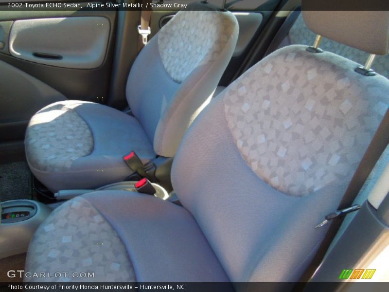 Alpine Silver Metallic / Shadow Gray 2002 Toyota ECHO Sedan