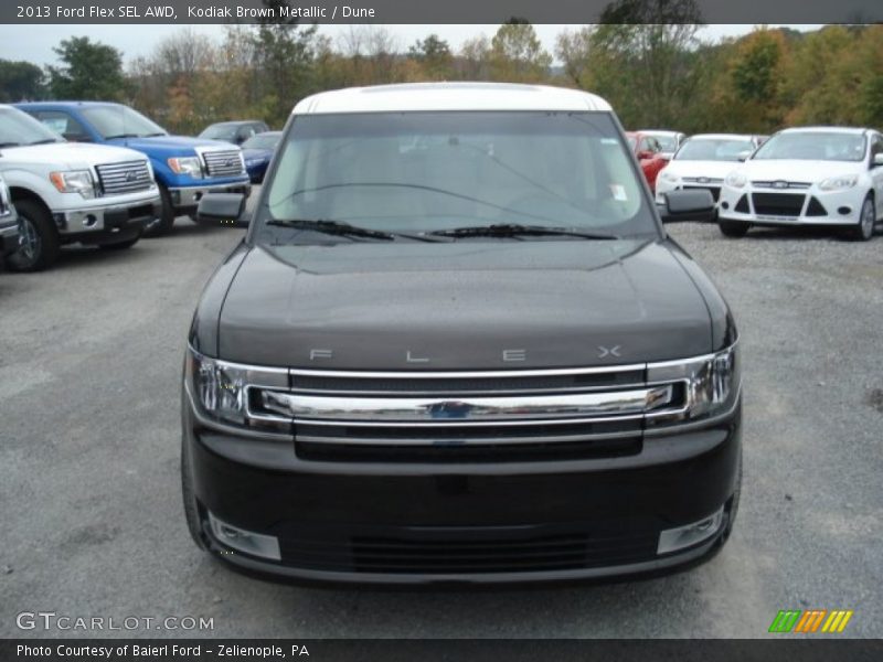 Kodiak Brown Metallic / Dune 2013 Ford Flex SEL AWD