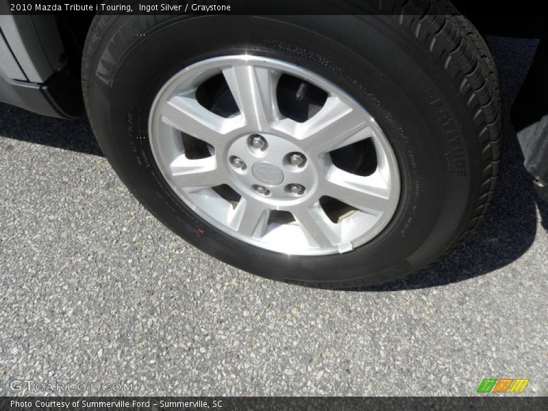 Ingot Silver / Graystone 2010 Mazda Tribute i Touring