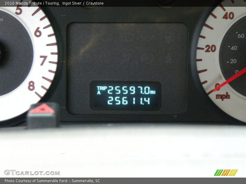 Ingot Silver / Graystone 2010 Mazda Tribute i Touring
