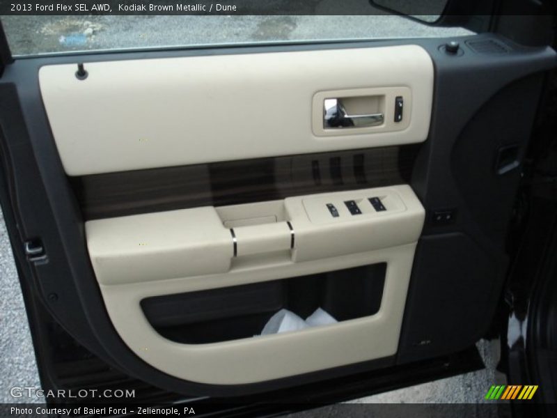 Kodiak Brown Metallic / Dune 2013 Ford Flex SEL AWD