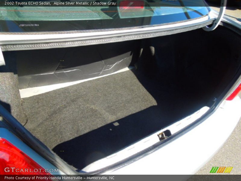 Alpine Silver Metallic / Shadow Gray 2002 Toyota ECHO Sedan
