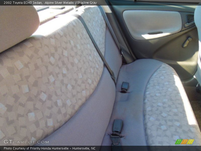 Alpine Silver Metallic / Shadow Gray 2002 Toyota ECHO Sedan