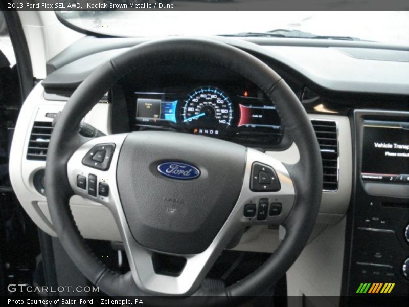 Kodiak Brown Metallic / Dune 2013 Ford Flex SEL AWD