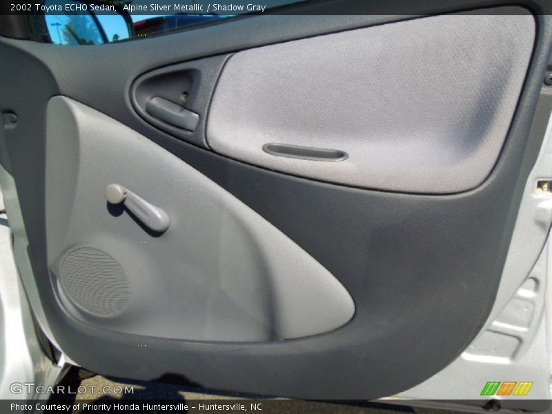 Alpine Silver Metallic / Shadow Gray 2002 Toyota ECHO Sedan